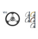 VS12 Steering Wheel -  Diameter 320mm - white 62.00839.01 - Riviera 